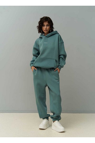 MAİ COLLECTİON Σετ φόρμας Minimal Print Mint