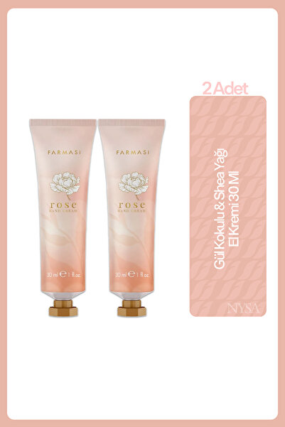 Farmasi Gül Kokulu & Shea Yağı El Kremi 30 Ml - 2 Adet