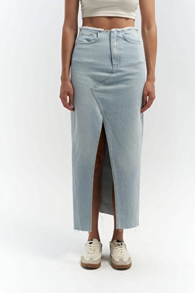 MAI STUDIOS CO. Arket Bel Detay Mavi Jean Etek