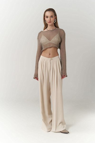 MAİ COLLECTİON Steven Stone Palazzo Trousers