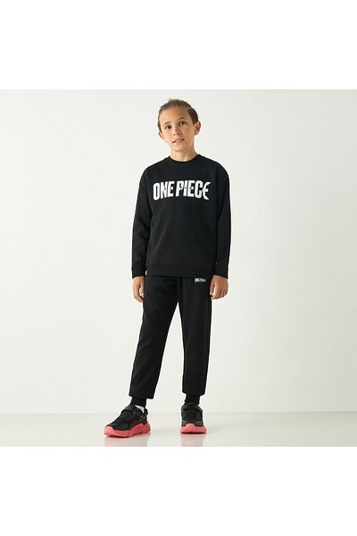 Netflix One Piece Print Joggers with Pockets and Elasticated Waistband