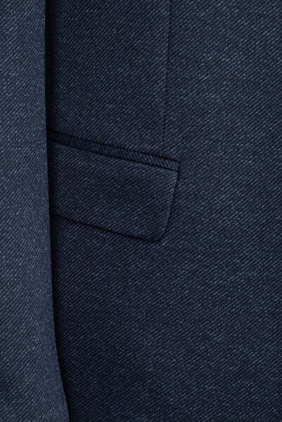 Salihtarzz Takım Elbise Yelekli SlimFit Mavi SD42173