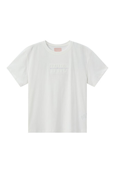 Giordano Women's Crew Neck Print tee