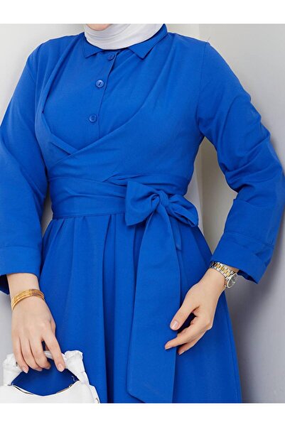 Rema ΓΥΝΑΙΚΕΙΟ ΦΟΡΕΜΑ TERRYCOTTON ΜΕ ΖΩΝΗ