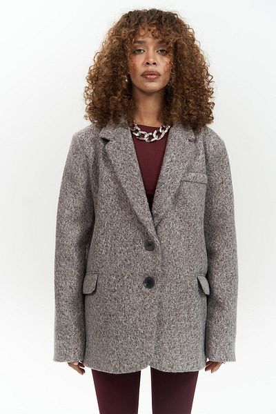 MAİ COLLECTİON Bunda Enzo Brown Blazer