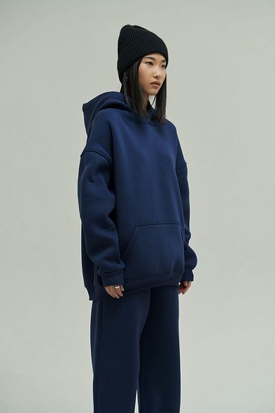 MAİ COLLECTİON Gambol Indigo Oversize-Trainingsanzug