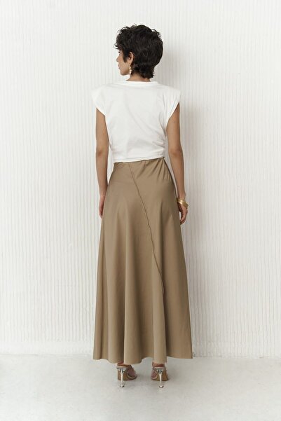 MAI STUDIOS CO. Hendra Filthy Detail Mink szoknya