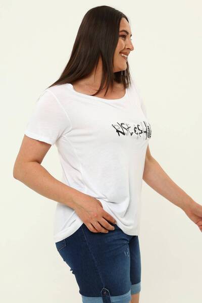 Hanezza İşlemeli T-shirt