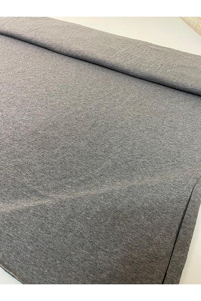 EGE DESIGN Single Jersey Lyc Combed Melange Gray