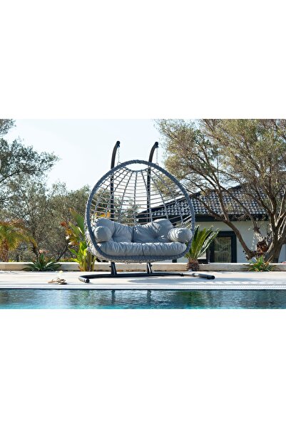 Vivense MİLY İKİLİ SALINCAK, GRİ