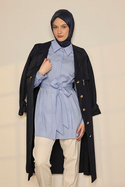 Setrms Belted Flounce Tunic