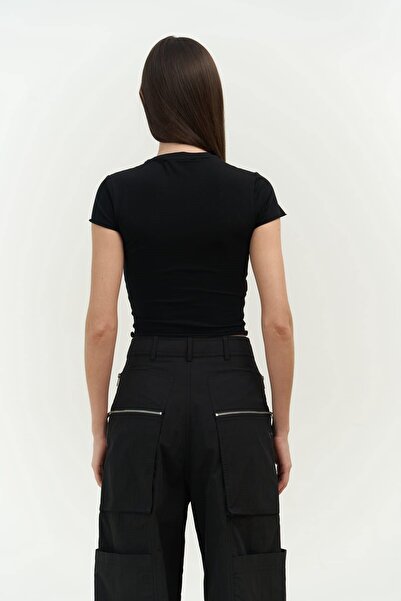 MAI STUDIOS CO. Nyní nebo nikdy Černá česaná bavlna