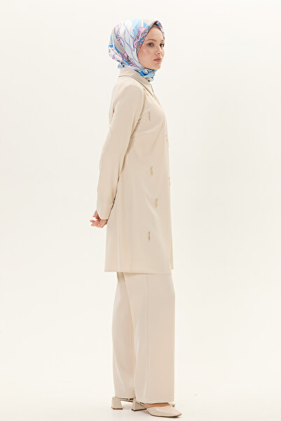 Setrms Sarkıt Taşlı Pantolonlu Davet Takım