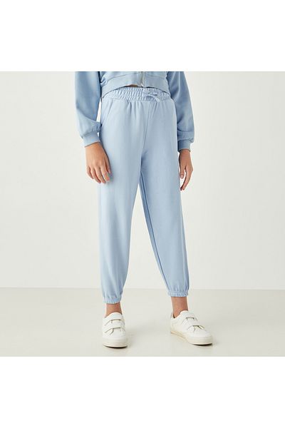 Juniors Solid Joggers with Drawstring Closure and Pockets