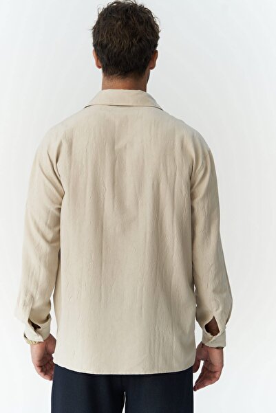 MAI STUDIOS CO. Juan Erkek Bej Gömlek