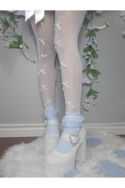 VEGAROKS Pantyhose Bowtie Bow Women's Pantyhose