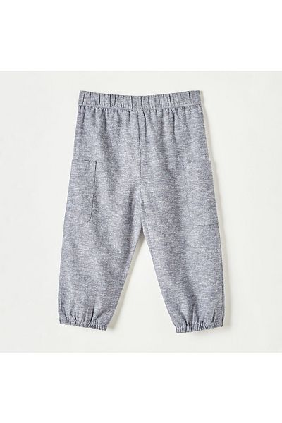 giggles Solid Pants with Elasticated Waistband