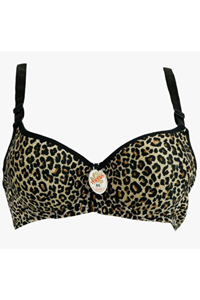 Tektaş (3 قطع) حمالة صدر غير مدعومة ومضغوطة بنمط أفريقي