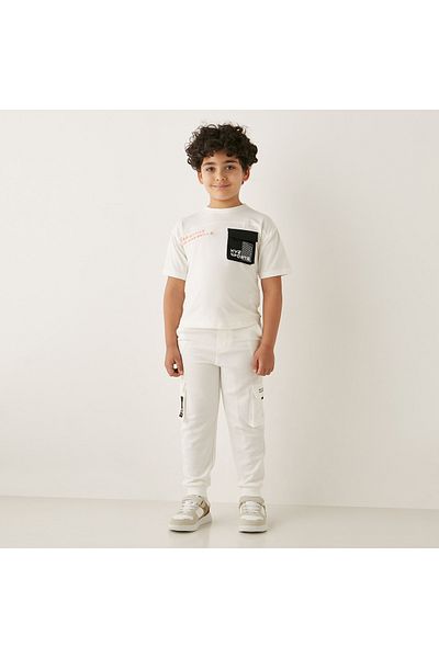XYZ Logo Detail Joggers