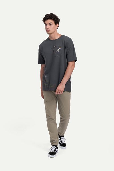 KAFT Unisex Oversize Design T-Shirt - Εξωπλανήτης