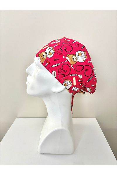 ADALILAR TEKSTİL Doctor Asistentă Căciulă Chirurgicală Boneta Spital Boneta Bandana de lucru