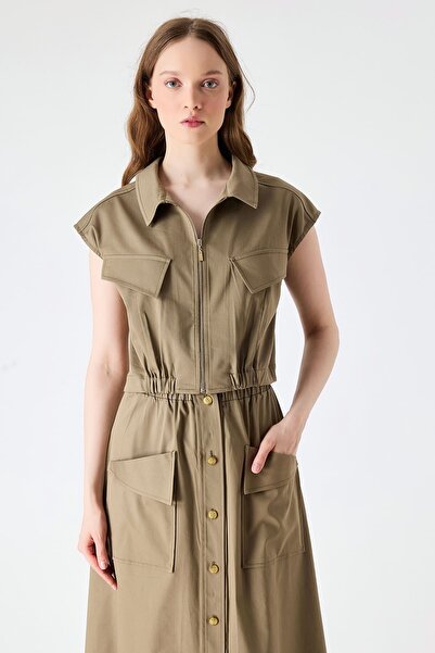 FEVER Tek omuzu toka detaylı bluz