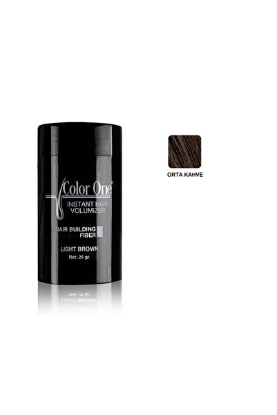 Color One 25 gr Orta Kahve(BROWN) Saç Tozu Topik