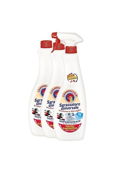 chante clair Pachet 2 Rezerve 1 Spray Degresant Chanteclair Marsiglia, 1800 Ml, Sgrassatore