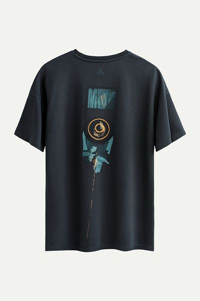 KAFT Unisex Oversize Design T-Shirt - Monosansu