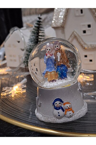 DİNÇ Kar küresi ışıklı sevgili