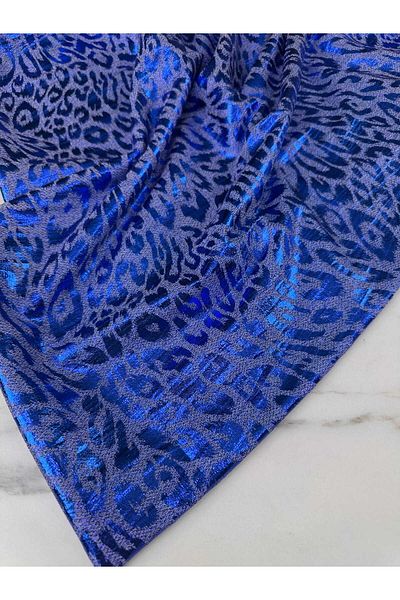 ipekkumaş Rochie tricotată cu sclipici leopard Fusta Shalwar PRODUSUL NOU ESTE VÂNZAT CA 1 BUC 1 METR