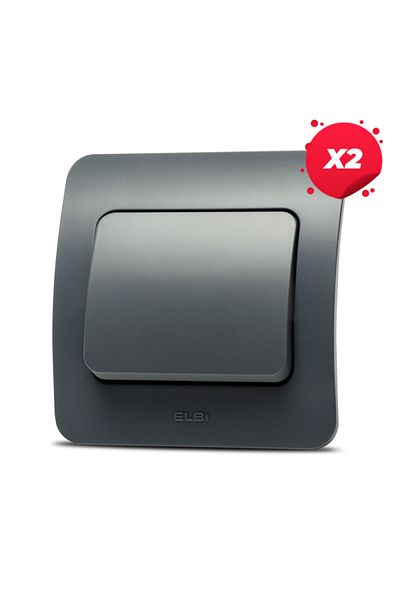 ELBI ELECTRIC X2 - Jazz switch, anthracite, Elbi