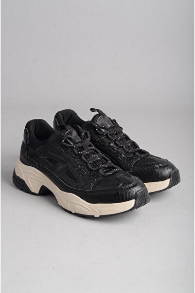 SEÇ KUNDURA SEÇ 34142 TENIS DE FEMEI CU TALPA GROASĂ NEGRU