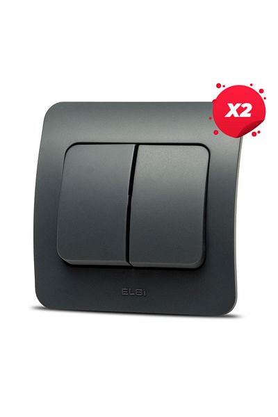 ELBI ELECTRIC X2 - Jazz switch, anthracite, Elbi