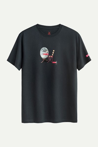 KAFT Μπλουζάκι Unisex Regular Fit Design - Dim