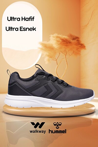 hummel Hml Jyc Hafif Esnek Antrasit Spor Ayakkabı