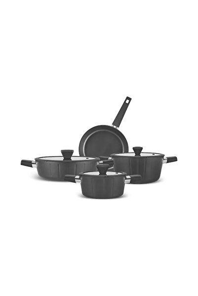 Karaca Bio Diamond Indüksiyon Uyumlu 7 Parça Tencere Seti