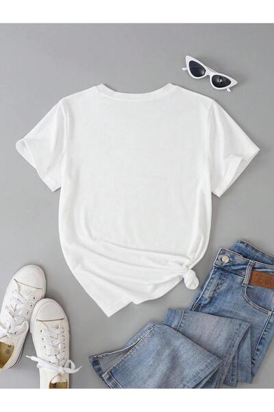 PENTHİLUS Short Sleeve t Shirt Printed Geography Summer Butterfly t Shirts