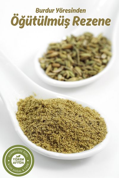 Gülçehre Freshly Sown Fennel Powder {Foeniculum Vulgare} Fragrant from the Famous Burdur Region |   80Gr.