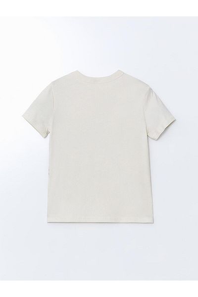 LC Waikiki Ανδρικό μπλουζάκι με στάμπα LCW Kids Crew Neck (S5)