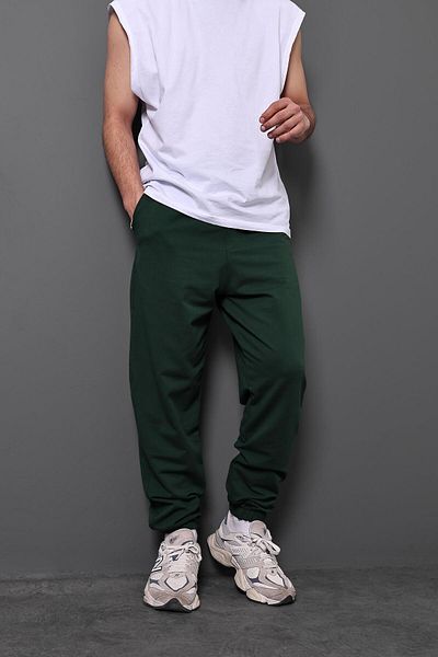 Slatra Men's Khaki Basic 2 Thread Jogger Tracksuit
