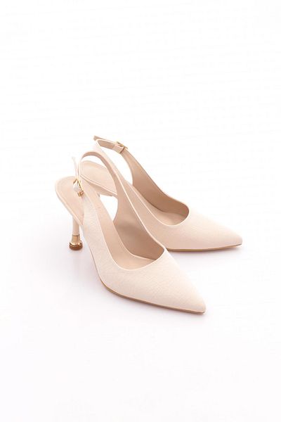 DGN 1050 Women's Open Back Heeled Shoes