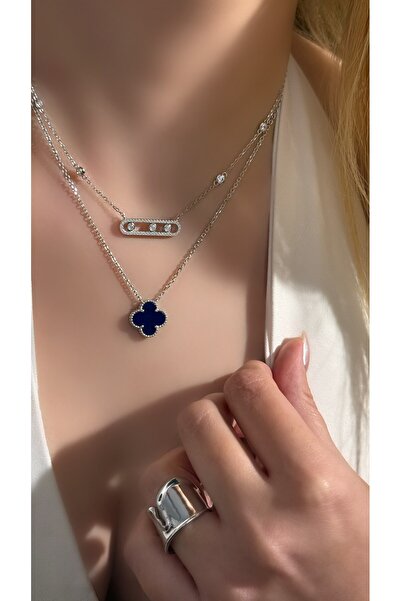 Luna Argento İTHAL YÜKSEK KALİTE ÜRETİM MESS TASARIM HAREKETLİ KOLYE