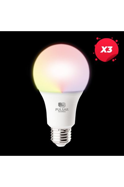 TUYA X3 - LED bulb A60 10W E27 RGB TUYA Wifi Bluetooth, PULSAR