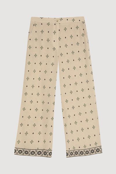 Quzu Fabric Matchli Trousers Natur