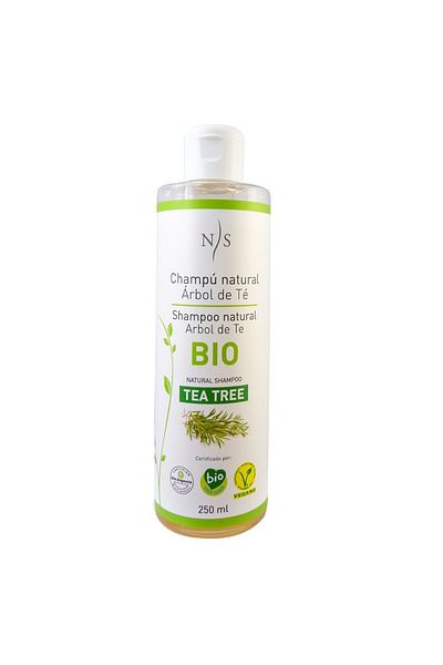 Avex Șampon natural cu aromă de arbore de ceai organic, 250 ml