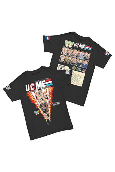 l'eivor John Cena UC ME Never Give Up Baskılı Pamuk T-shirt