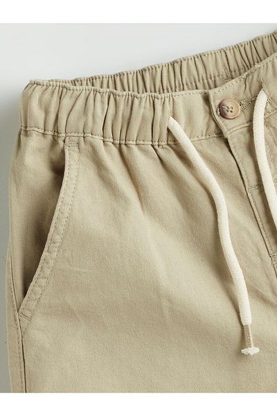 LC Waikiki Lcw Kids Elastic Waist Linen Blend Boy Shorts (S5)