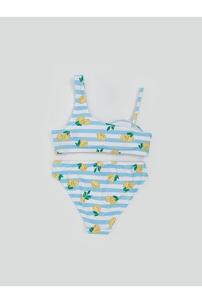LC Waikiki LCW Παιδικό μπικίνι για κορίτσια με προστασία από την υπεριώδη ακτινοβολία Quick Dry (S5)