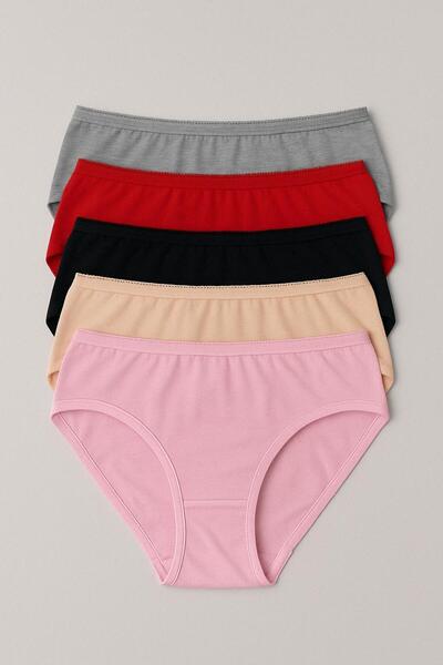 NOMOTHETIC 100% Cotton Women's Large Size Women's Bato High Waist Women's Pan...